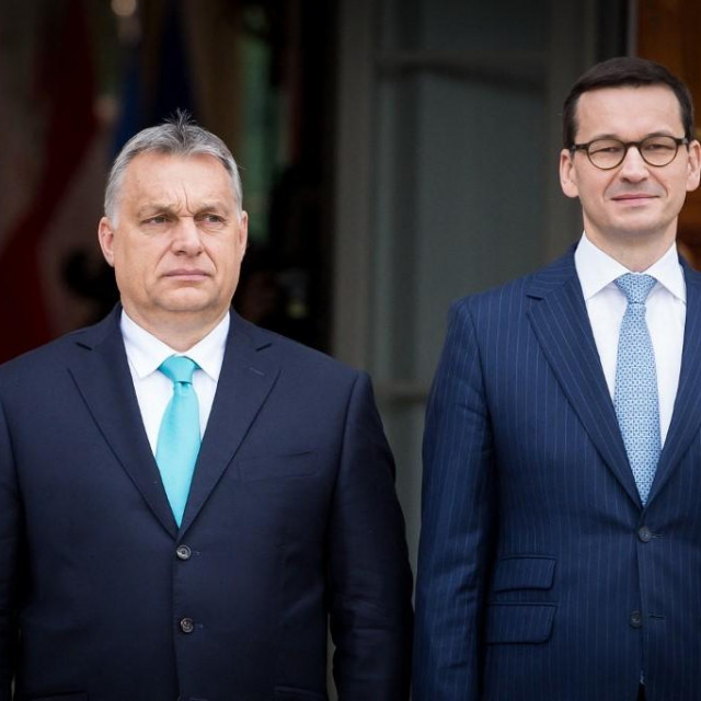 Mateusz Morawiecki i Viktor Orban