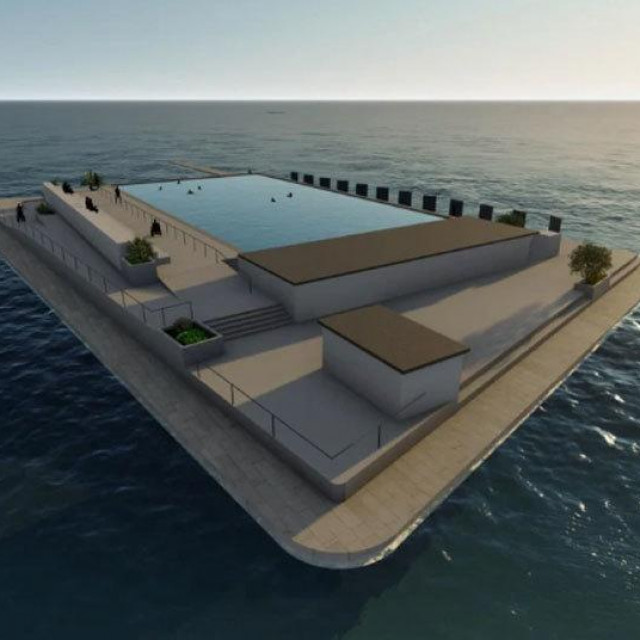 Idejno rješenje bazena /DŽ