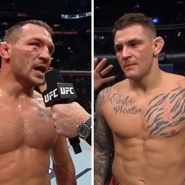 Michael Chandler i Dustin Poirier