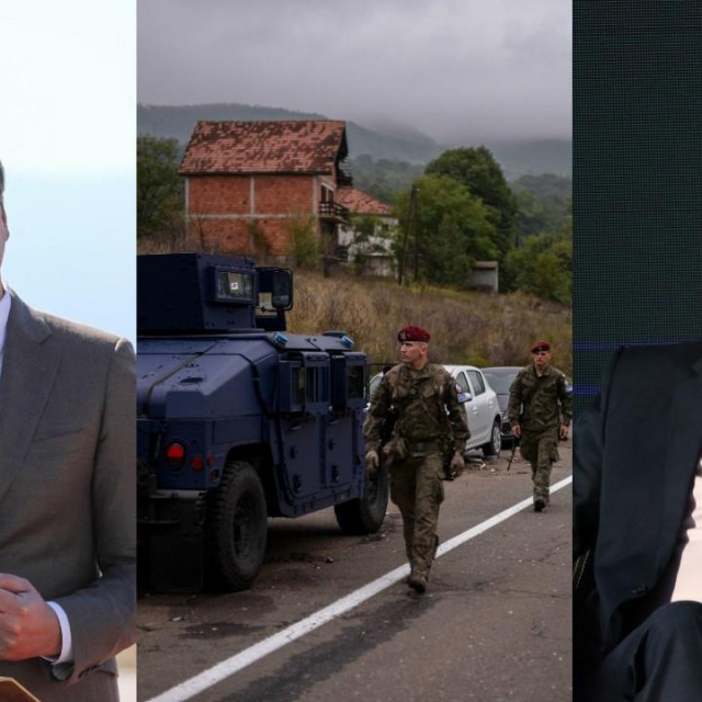 Aleksandar Vučić i Albin Kurti