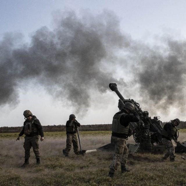 Ukrajinski položaji u Hersonskoj oblasti