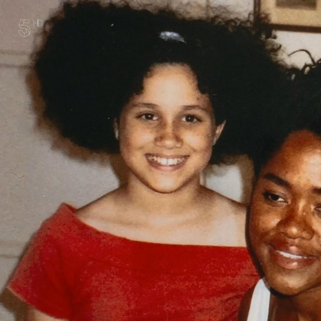 Meghan dok je bila dijete s mamom Dorijom