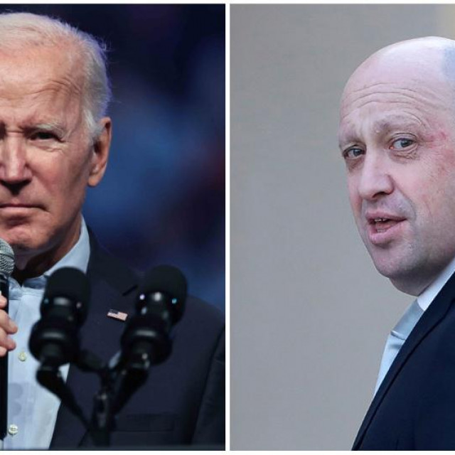 Joe Biden i Jevgenij Prigožin