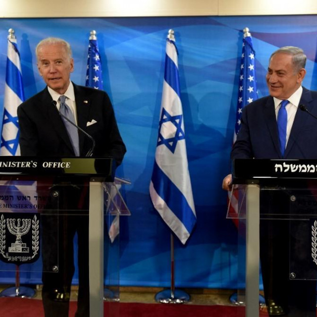 Joe Biden i Benjamin Netanyahu/Arhivska fotografija