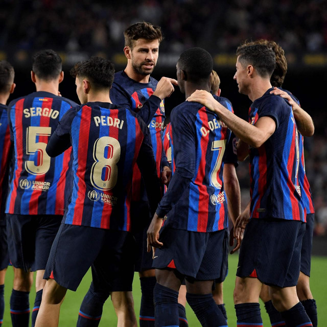 Barcelona je trenutno prva momčad u Španjolskoj