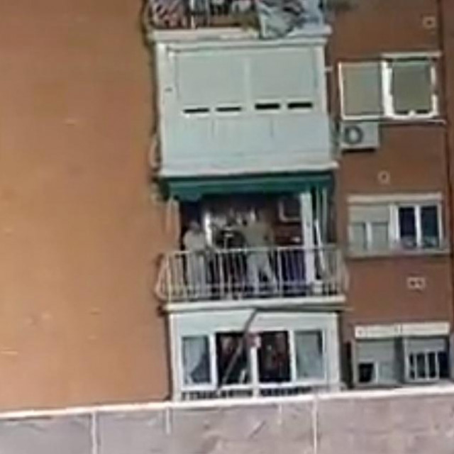 Balkon kojeg je Valverde pogodio umjesto gola