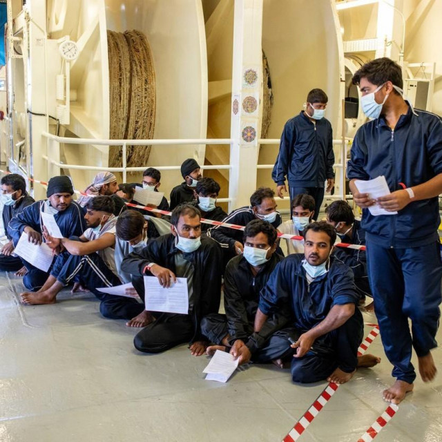 Migrantima kojima je danas dozvoljeno da se iskrcaju na talijansku obalu