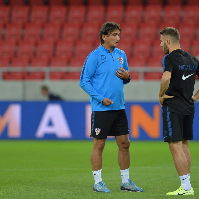Zlatko Dalić i Nikola Vlašiać