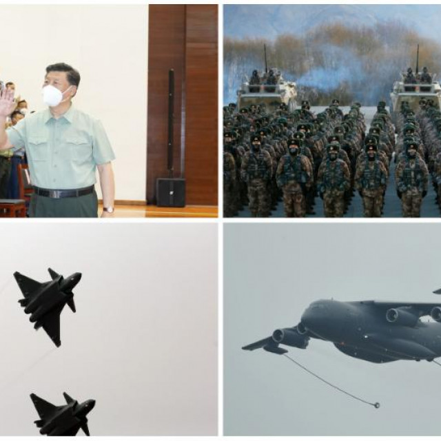 Xi Jinping, kineska armija, avioni J-16 i YU-20