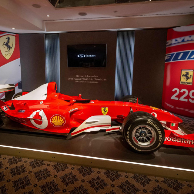 Ferrari F2003-GA Chassis 229 je oborio sve rekorde