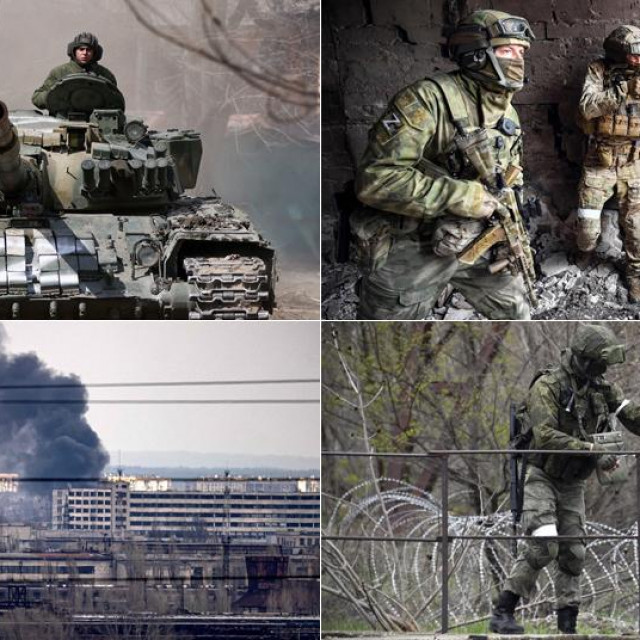 Napredovanje ruskih snaga u regiji Herson