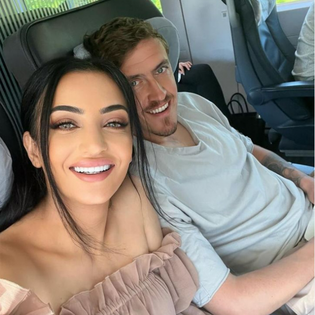 Max Kruse sa suprugom