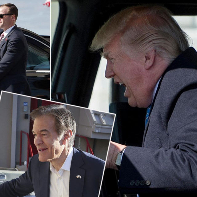 Melania i Donald Trump, Mehmet Oz