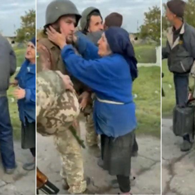 Doček za ukrajinske snage u Kiselivki