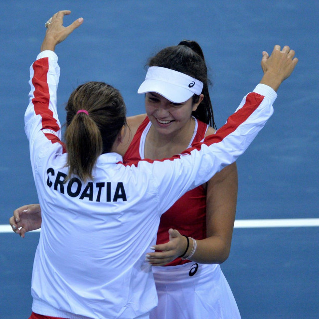 Petra Marčinko i Iva Majoli