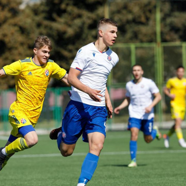 Luka Vušković u dresu Hajduka