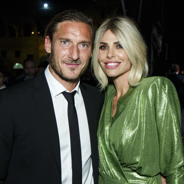Francesco Totti i Ilary Blasi