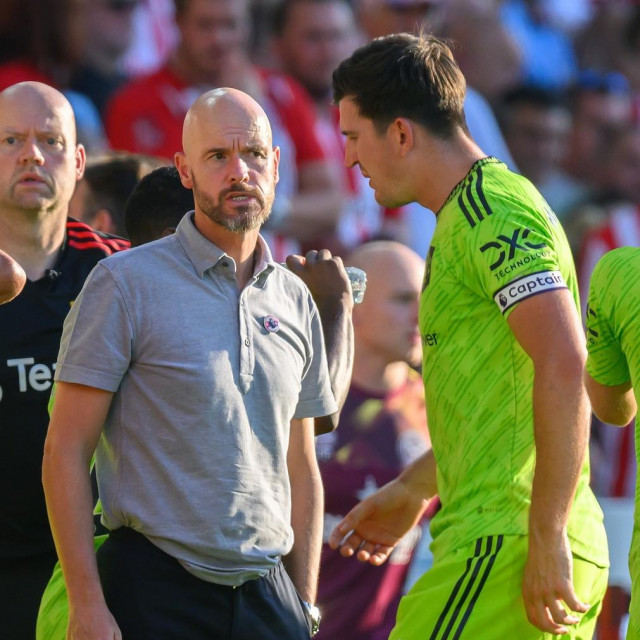 Erik ten Hag i Harry Maguire