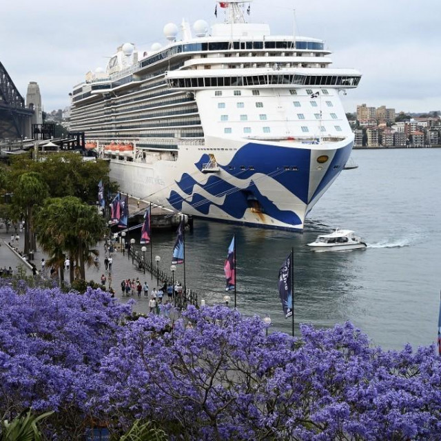 Kruzer Majestic Princess u Sydneyju