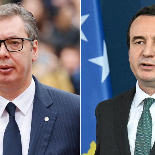 Aleksandar Vučić; Albin Kurti