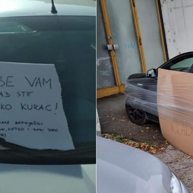 Primjeri nemarnog parkiranja kod Zagrebačkog velesajma