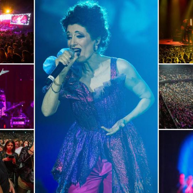 Prizori s koncerta Doris Dragović