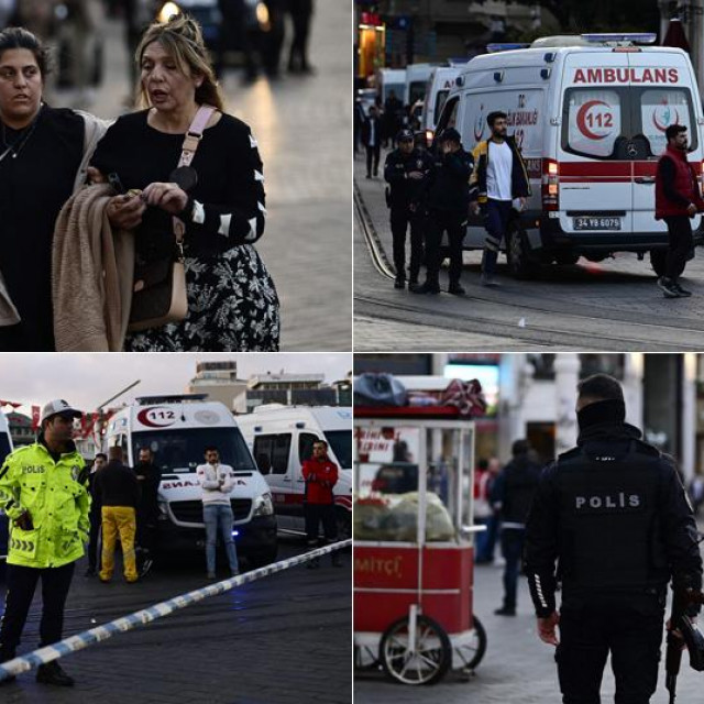 Eksplozija u Aveniji İstiklal u Istanbulu