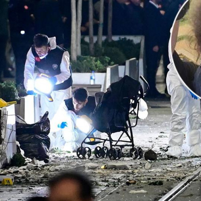 Prizor s mjesta eksplozije i profesorica Sandra Uskoković