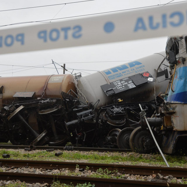 Sudar vlakova kod Rijeke