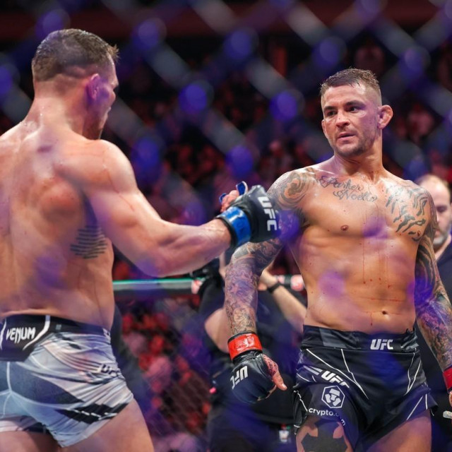 Michael Chandler i Dustin Poirier