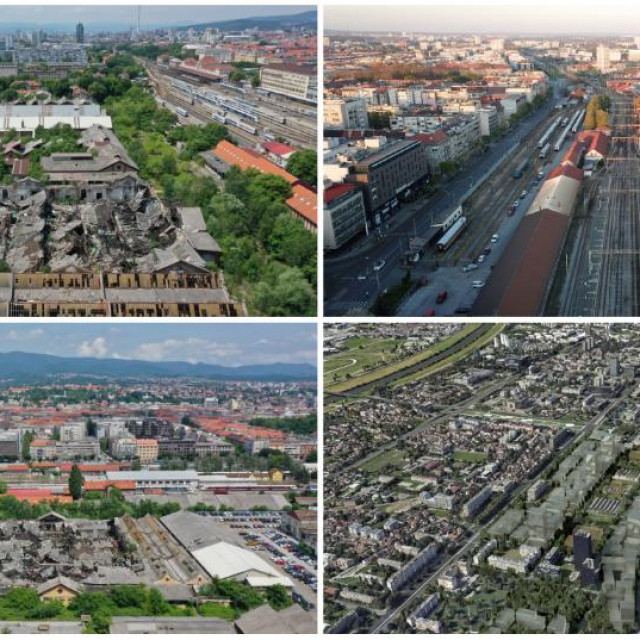 Prostor nekadašnje tvornice Gredelj i okolice uz Glavni kolodvor u Zagrebu