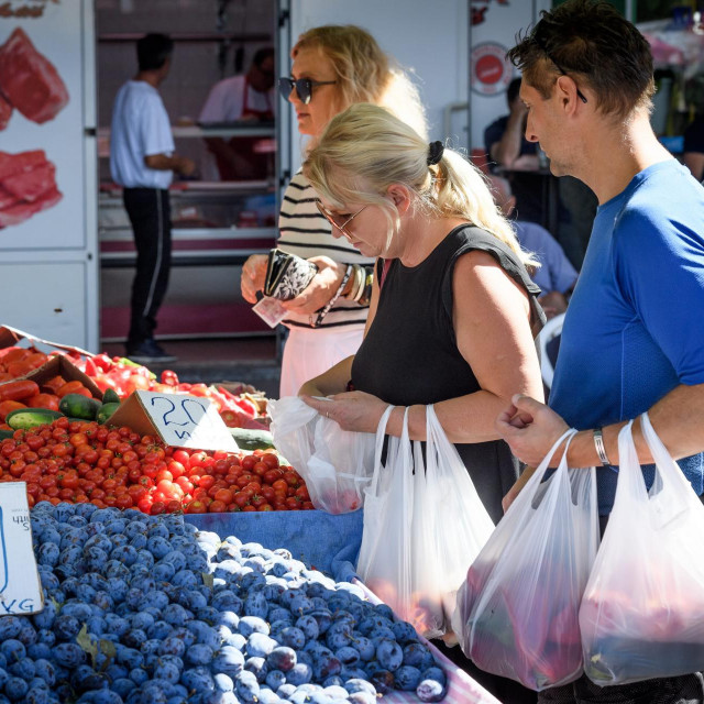 Kupci s plastičnim vrećicama
