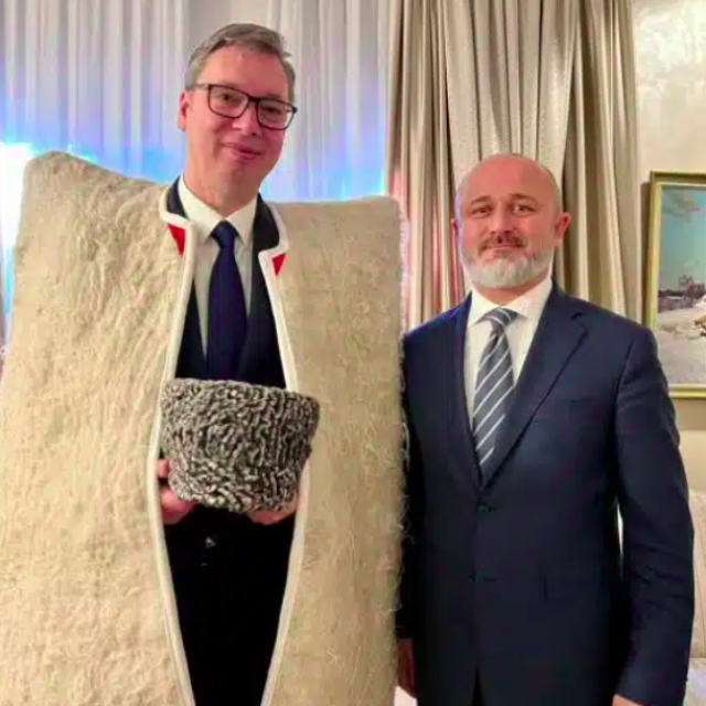 Aleksandar Vučić i Turko Daudov