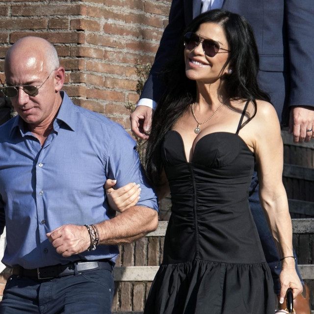 Jeff Bezos i Lauren Sanchez
