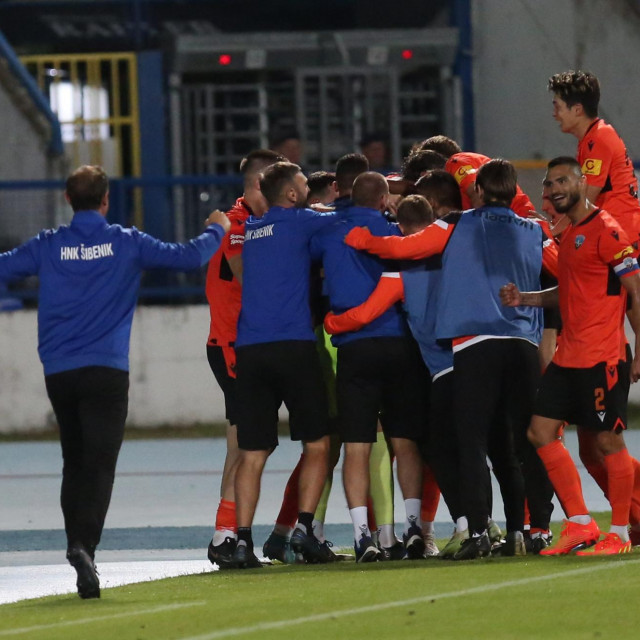 Igrači Šibenika jesenas nisu često slavili 