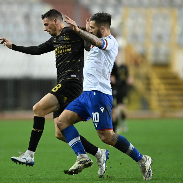 Slavko Bralić (Osijek) i Marko Livaja (Hajduk)