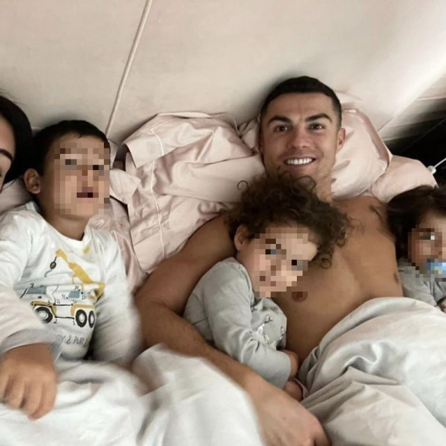 Cristiano Ronaldo s obitelji