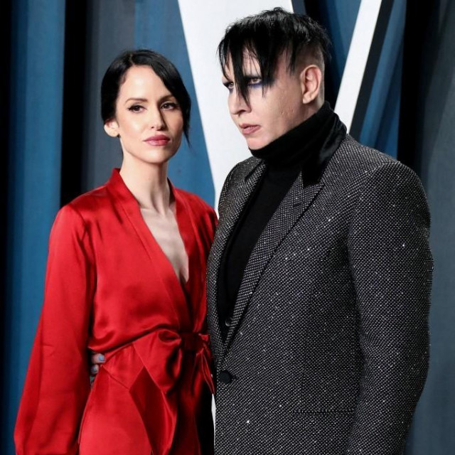 Marilyn Manson sa suprugom Lindsay Usich