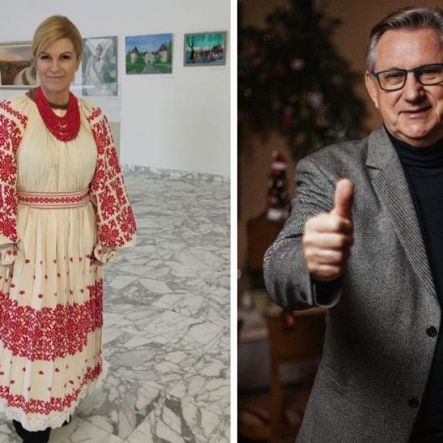 Kolinda Grabar Kitarović i Branko Uvodić