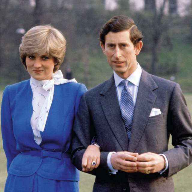 Princ Charles i Diana Spencer 24. veljače 1981., na dan kada su objavili zaruke