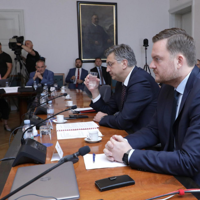 Andrej Plenković i Marko Primorac