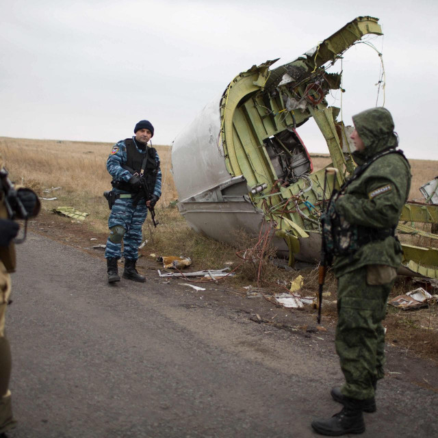 Očevid na mjestu pada zrakoplova