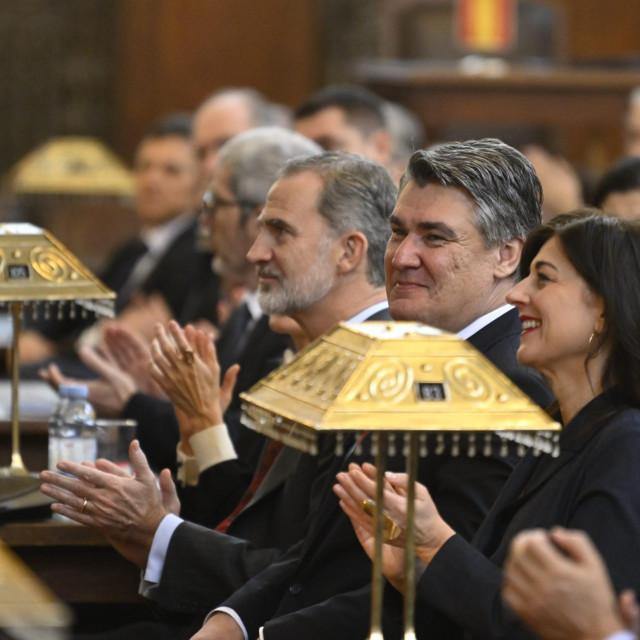 Kralj Filip VI., Zoran Milanović i Sanja Musić Milanović
 