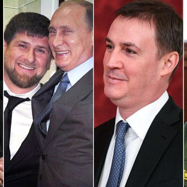 Aleksandar Dugin, Ramzan Kadirov i Vladimir Putin, Dmitrij Patrušev, Mihail Mizincev