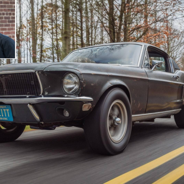 Mustang Bullitt, Bradley Cooper, ilustracija