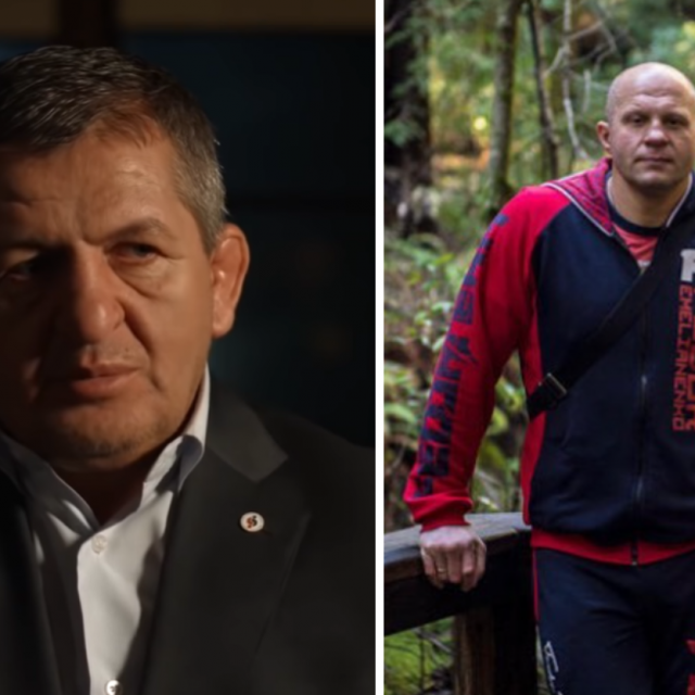Abdulmanap Nurmagomedov i Fedor Emelianenko