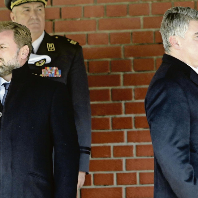 Mario Banožić i Zoran Milanović