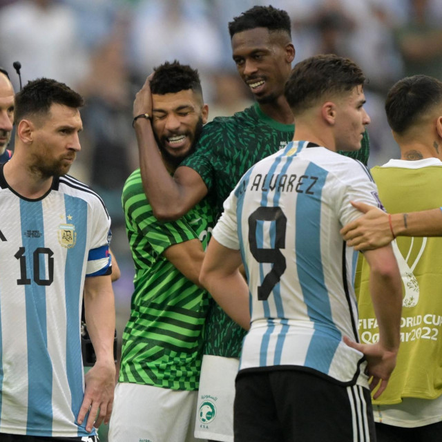 Slavlje Saudijaca nakon susreta