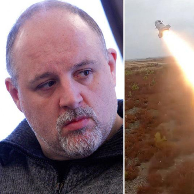 Igor Tabak; ispaljivanje projektila Brimstone negdje u Ukrajini