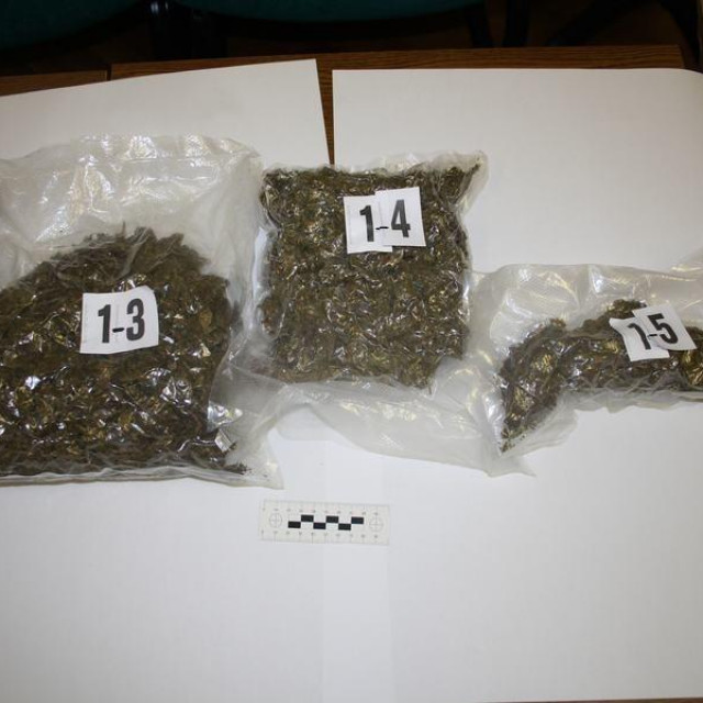 Primorsko-goranska policija zaplijenila je drogu